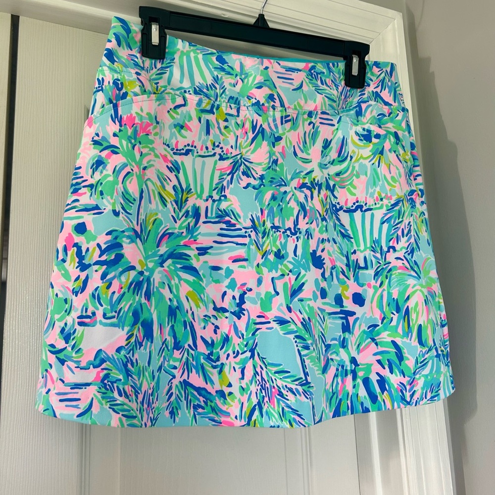 🌴🦩LILLY PULITZER🦩🌴 LUXLETIC MONICA SKORT  in CABANA COCKTAIL